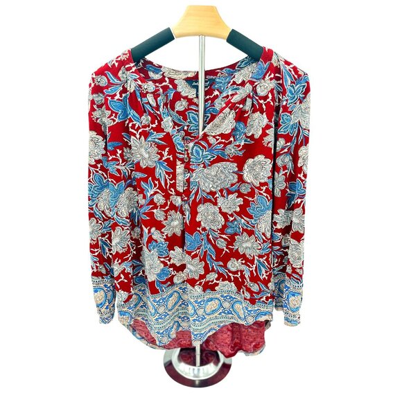 Lucky Brand Boho Floral Tunic - Picture 1 of 2
